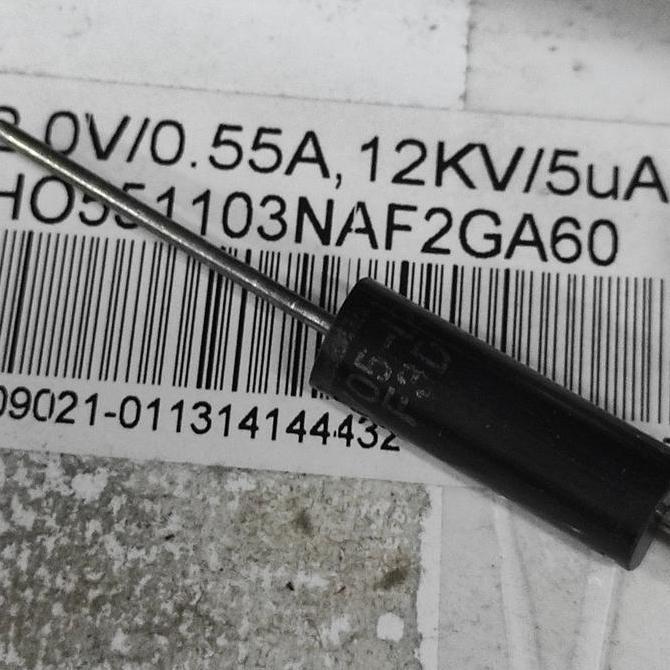 Diode HV05 -12 0,55A 12KV High volt