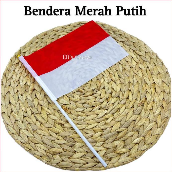 Bendera Merah Putih Kecil Bahan Kain Bendera Indonesia Bendera Tangan Bendera Pawai HUT RI