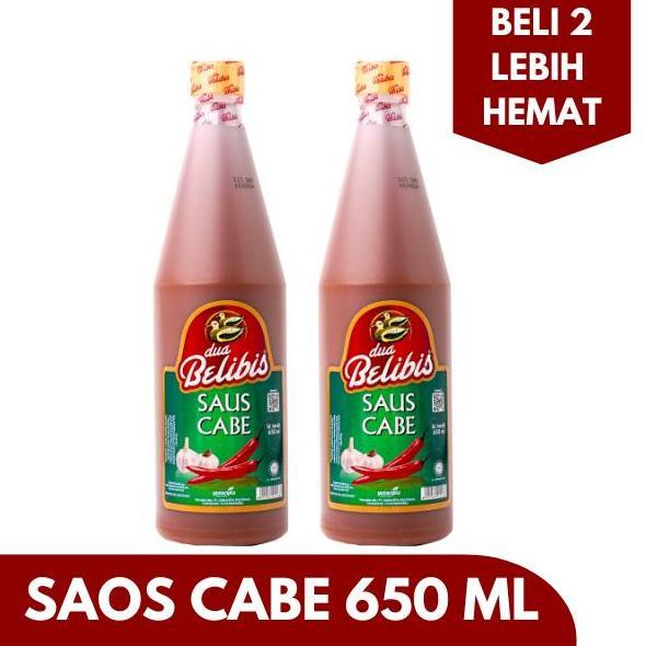 Dua Belibis [2 Lebih Hemat] Saos Cabe 650 Ml Dua Belibis