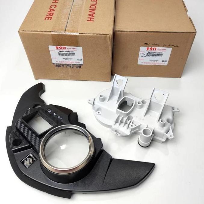 MIKA COVER SPEEDOMETER SATRIA FU BARONG 2009-2012 + RANGKA SPIDOMETER SATRIA FU BARONG ASLI SGP 100%