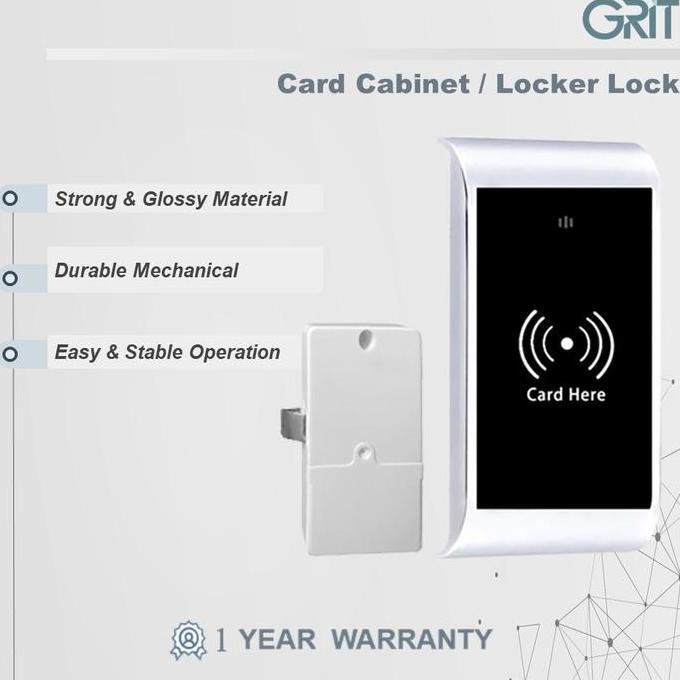 Locker Lock Rfid Card Electronic Kunci Loker Elektronik Digital Ac 10-07