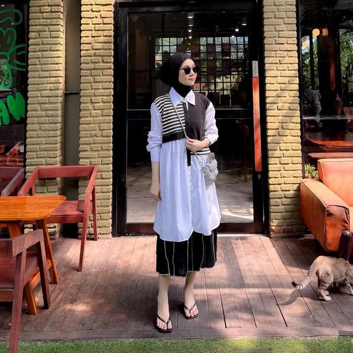FASH - 1546 Tunik Wanita Berbahan Toyobo || Bahan Halus || Bisa COD