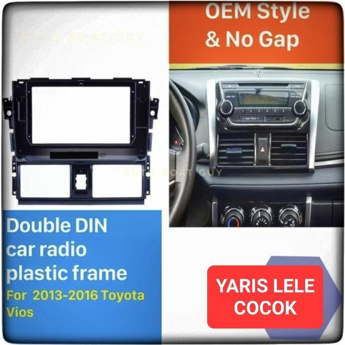 Frame Headunit Vios Limo Gen 3 Gen3 OEM Style No Gap Android 10 Inch