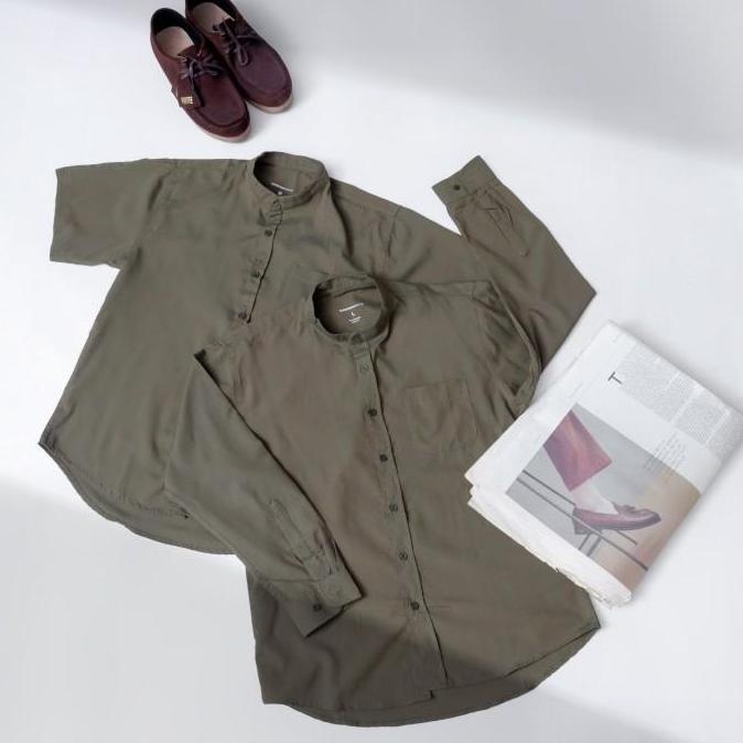 New Common Goods Light Weight Koko Shirt - Army Green