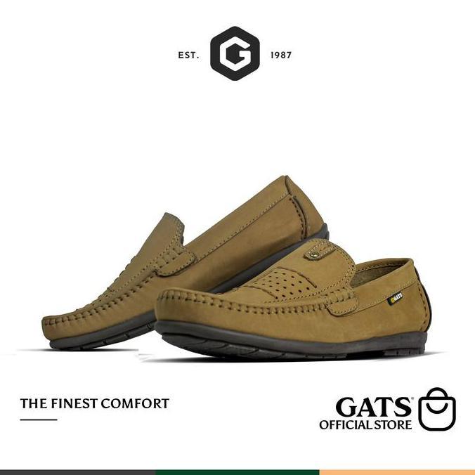 GATS - HK 0003 - Sepatu Pria Slip On Casual