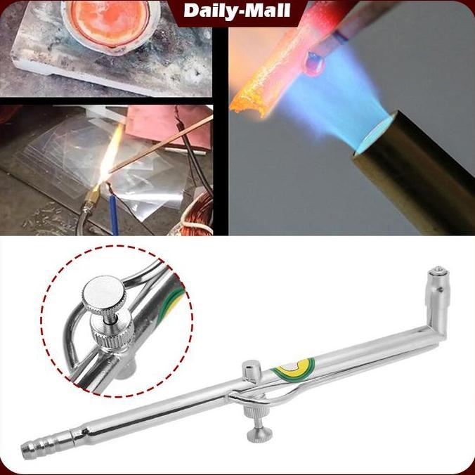LEONAB Mini Alat Las Kuningan Torch Kepala Las Manual Perhiasan Obor Las