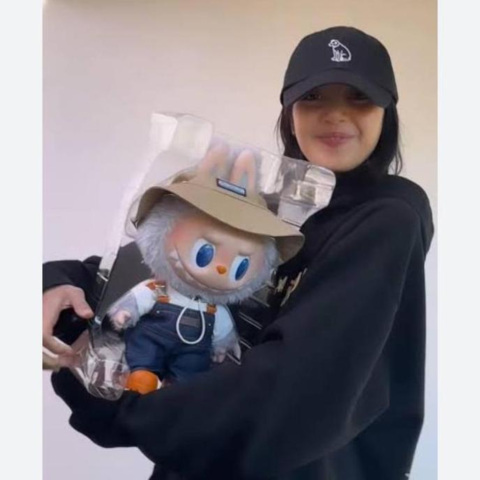 LABUBU FALL IN WILD 40CM LISA BLACKPINK POP MART THE MONSTERS FALL IN WILD SERIES - Vinyl Plush Doll