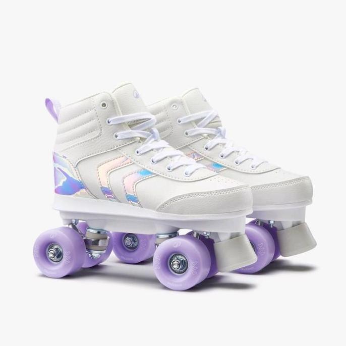 Sepatu Roda OXELO Quad 100 Anak - Putih INLINE SKATE OXELO QUAD 852018