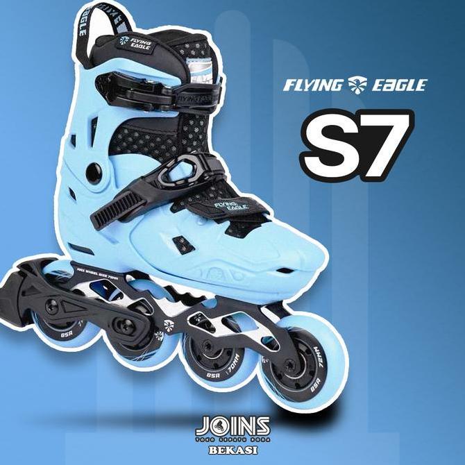 Sepatu Roda Inline Skate Anak Flying Eagle S7 Blue