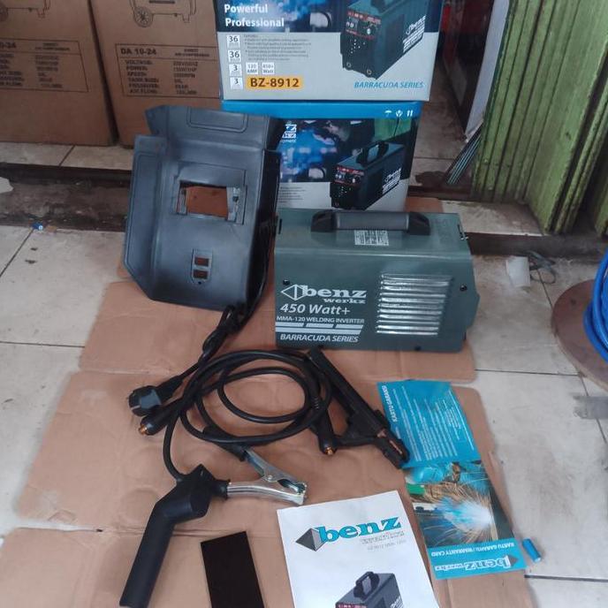 HATSUD Mesin Las 120A 450 Watt Benz Travo Las Inverter Hemat listrik 450 Watt