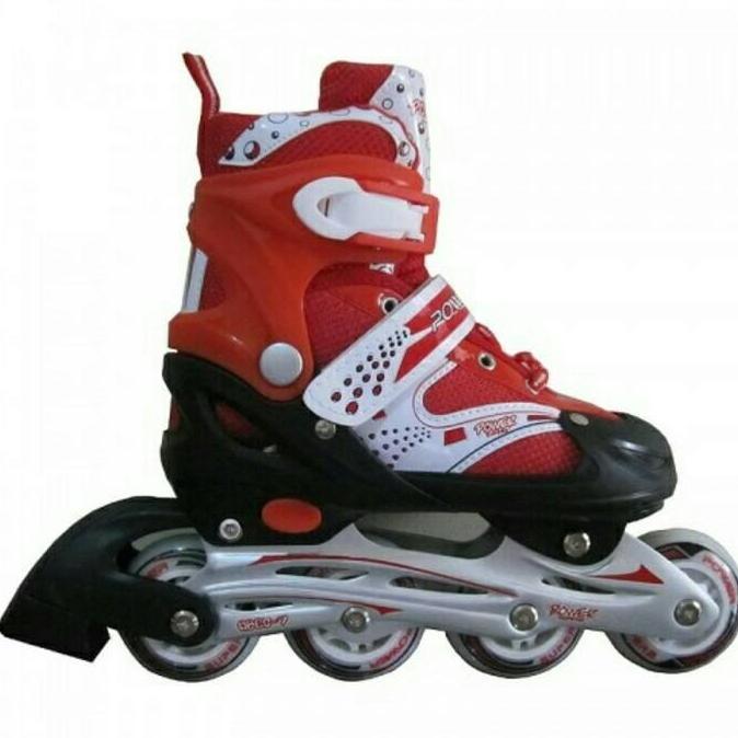 sepatu roda anak power line-merah