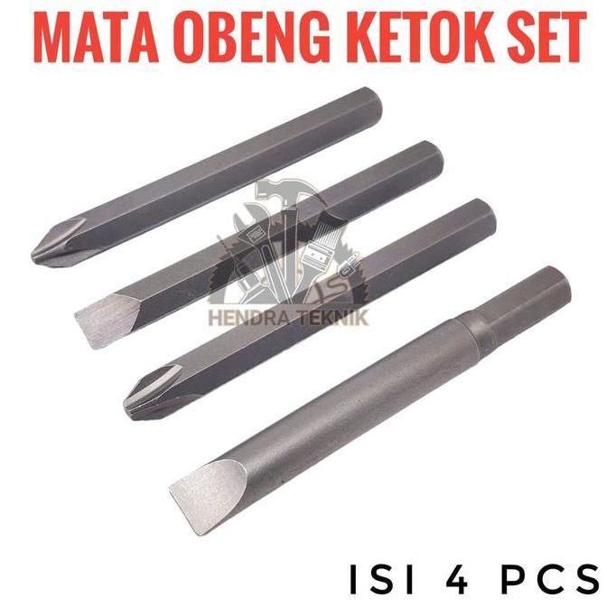ZORRA8 MATA OBENG KETOK SET CRV MATA OBENG PUKUL OBENG KETOK BAJA CHROME VANADIUM MURAH BAGUS