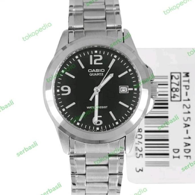 New Casio MTP1215A / MTP-1215A Pria Original & Bergaransi