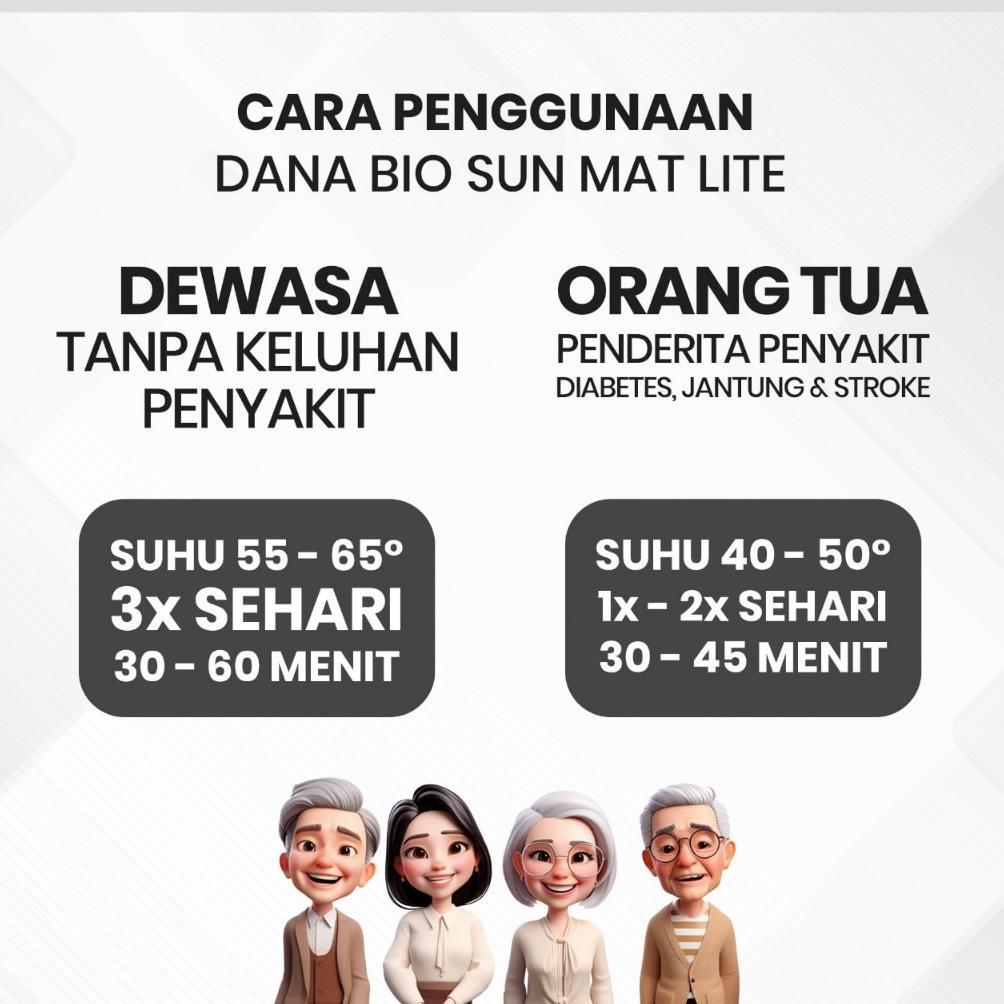 NEW DEALS Dana Bio Sun Mat LITE Matras Refleksi batu Gwisamunsok - Mengatasi Kolesterol, Sakit Otot,