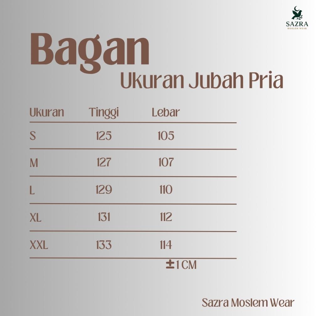 promo terbaru gamis jubah embos original sazra premium mewah jubah muslim pria