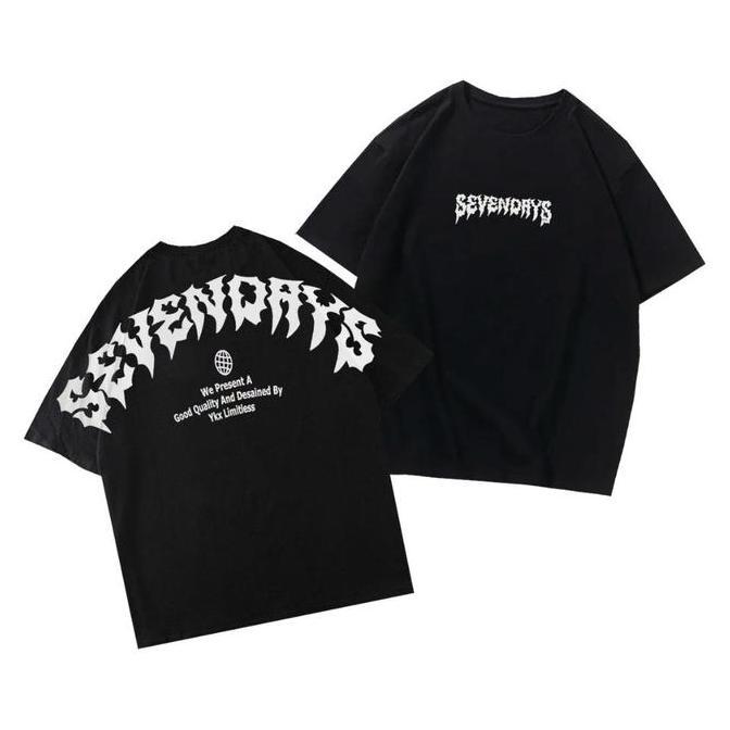 New KAOS SEVENDAYS / BAJU PRIA / ATASAN COWOK / KAOS DISTRO SEVENDAYS