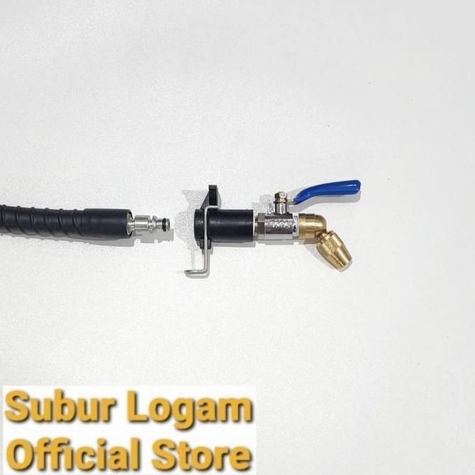 Ready Nozzle Spuyer Cuci AC untuk Jet Cleaner Krisbow (Selang Model Colok)