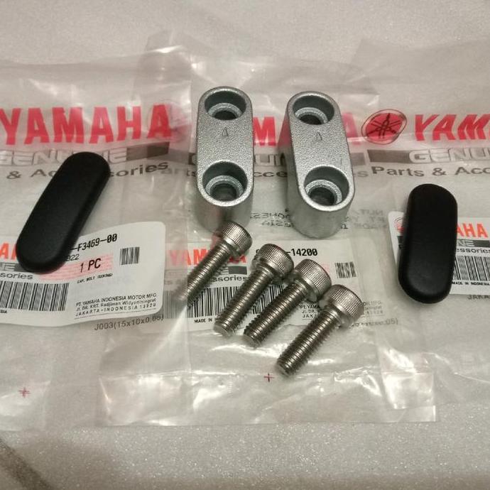 Premium Klem Setang Rx King Raiser Setang Tutup Stang Rx King Scorpio Vixion Original Set Karet Dan 