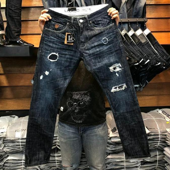 YUK CHECKOUT !! Celana Lecaso / Lecaso denim.90 / Celana jeans panjang cowok / Celana panjang pria t