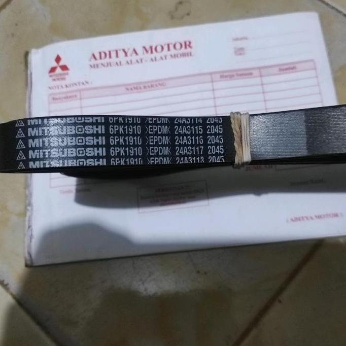 Fan Belt Mitsubishi Grandis Mivec Gt Gls 6Pk 1910 Tahun 2005-2010