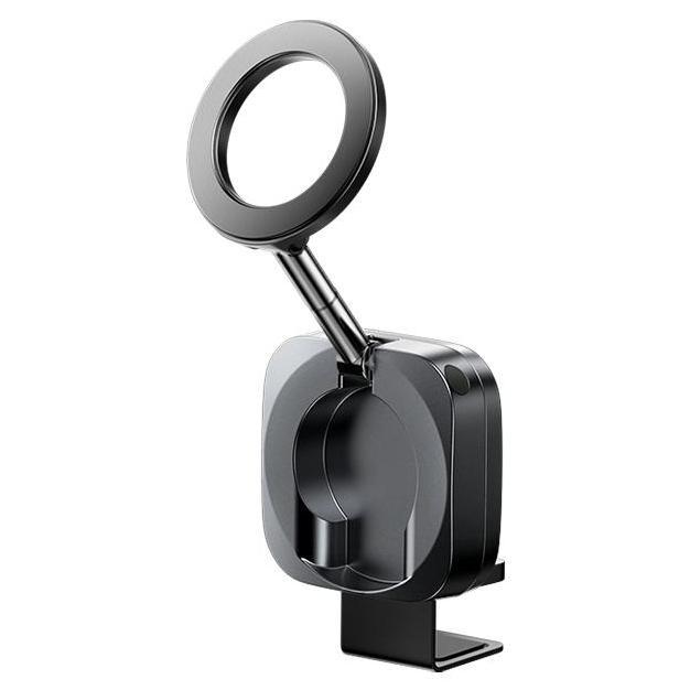 Stand Holder Jepit Magnet HP Putar 360 Universal dengan Ring Magnet