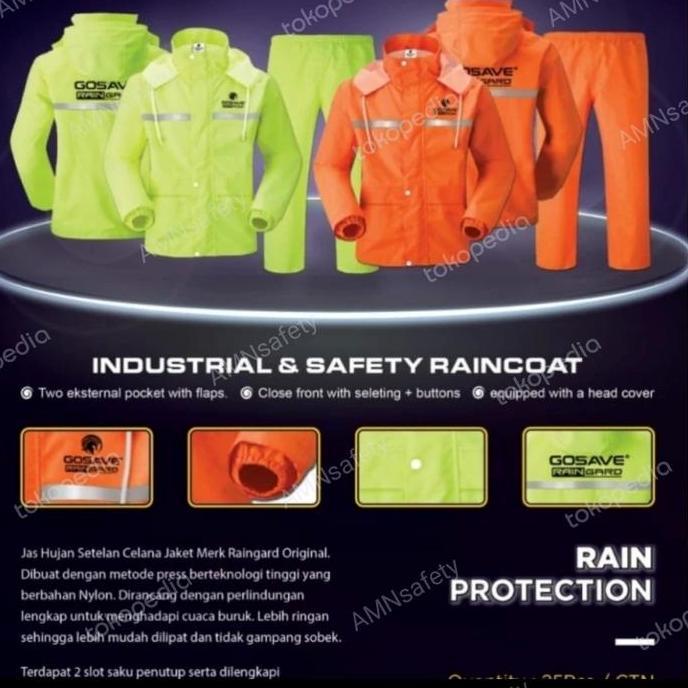 Jas Hujan Safety Raingard Gosave