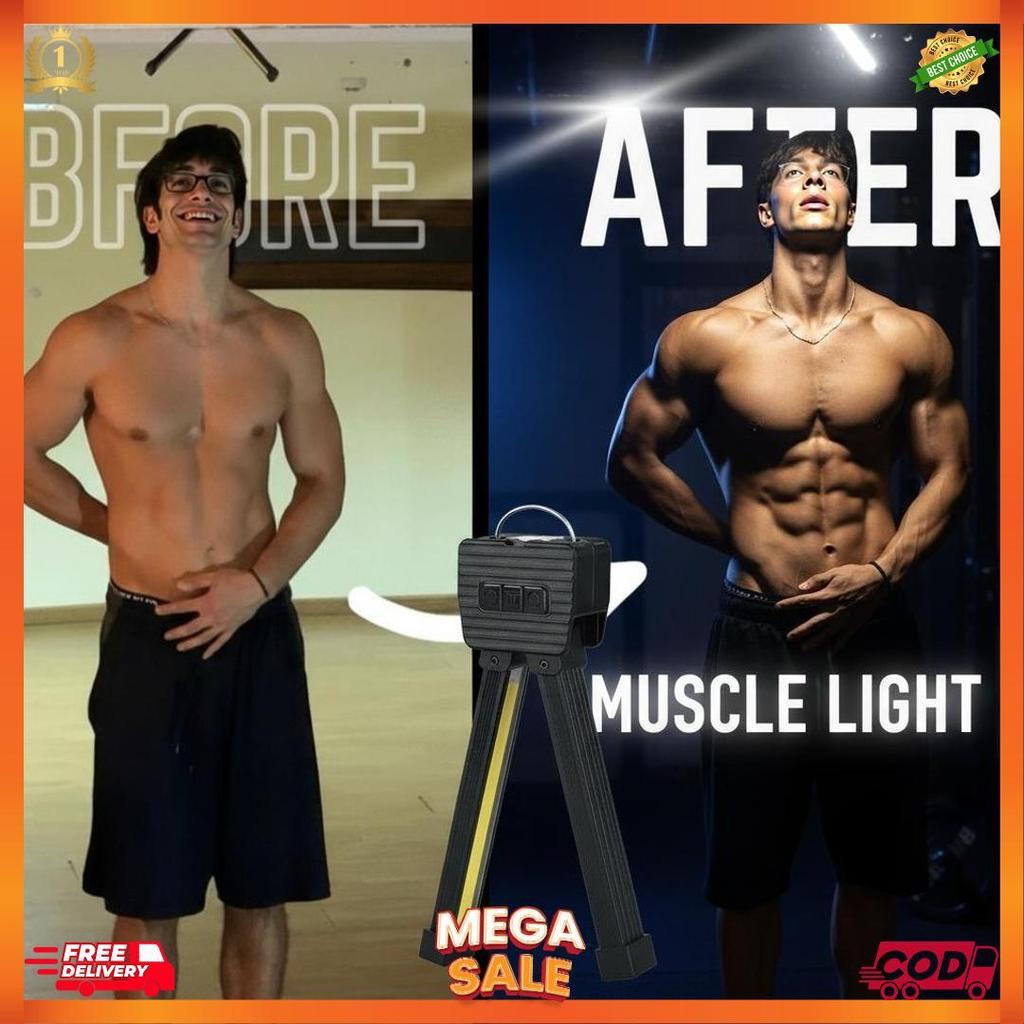 GYM LAMP 2.0 / MUSCLE LAMP - LAMPU GYM MAGNET DEFINISIKAN OTOT [H1]
