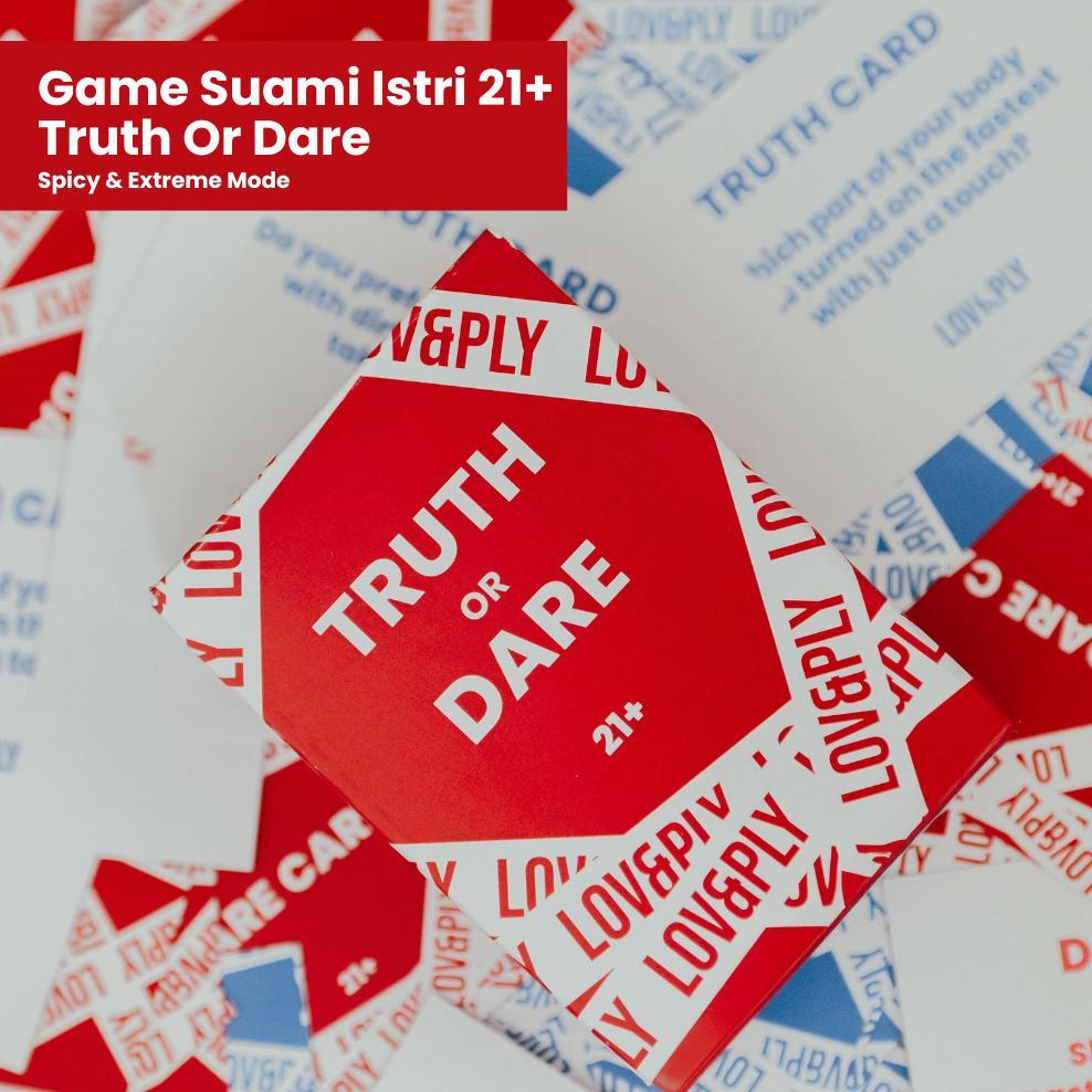 LOV&PLY Truth or Dare 21+ / Game Suami Istri / Mainan Dewasa 21+ / Board Game Dewasa 21+ PROMO