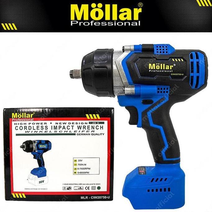 IYLBISC air impact wrench cordless MOLLAR CIW20750 UNIT ONLY Brushless 750nm