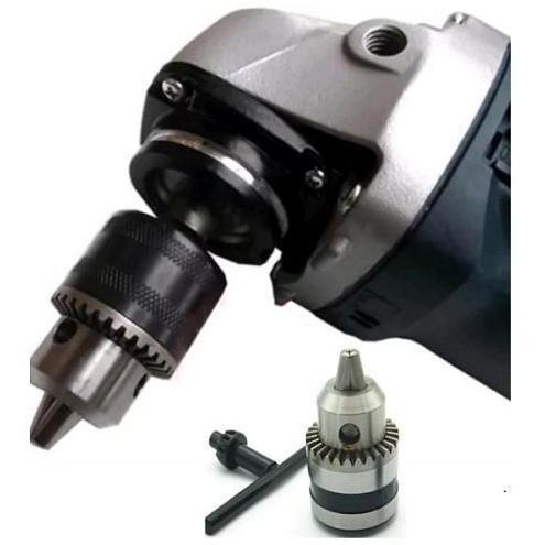 AHROKA Chuck Kepala Bor 10 mm Drat Gerinda Mandrel Adaptor Gerinda Table Saw
