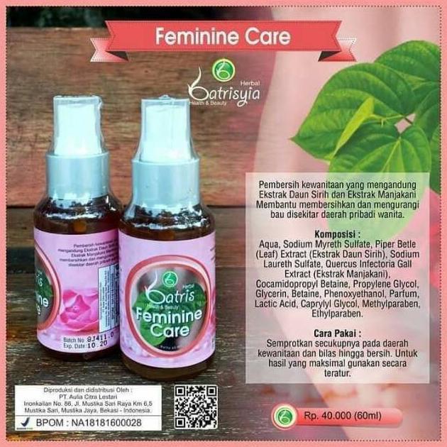 Terlaris Feminine Care Batrisyia Herbal