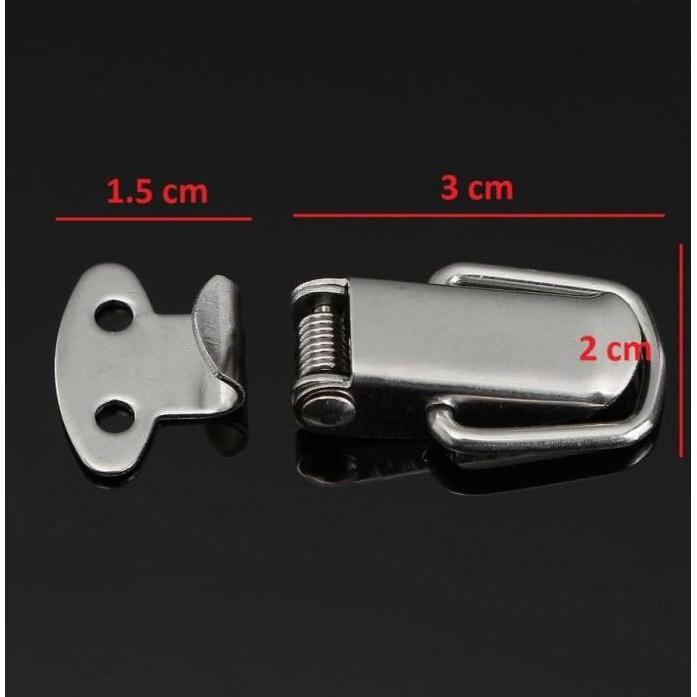 IYLBISC Lock box - gesper toggle clamp mini kotak perhiasan - spring case