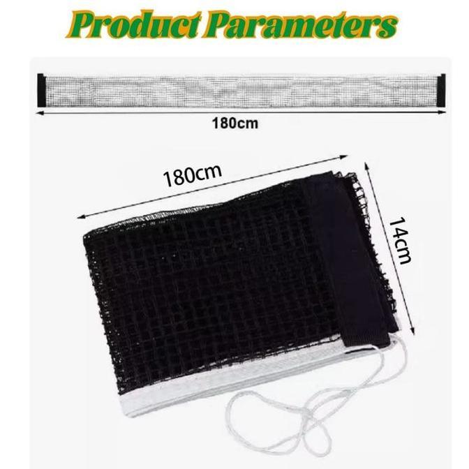 LORASTA Net Original Net Jaring Tenis Meja Pingpong Portable Tennis Ball Net Internasional Pingpong 