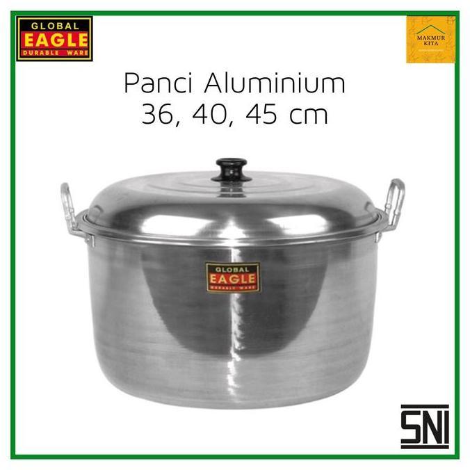 GAVANISHOPJAYA - PANCI BESAR KUAH REBUS 33 36 40 45 CM ALUMINIUM JAWA MASPION / GLOBAL EAGLE PANCI M