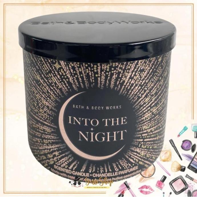 BBW INTO THE NIGHT 3-Wick Scented Candle 411Gram
