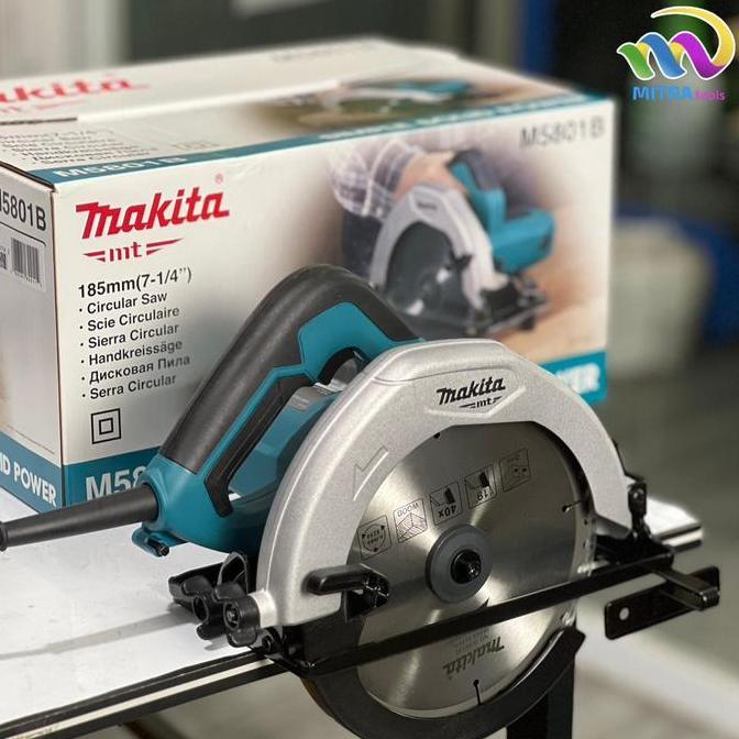 Makita Paket Tukang Kayu Lengkap Original Planer 82mm, Gerinda 4 Inch, Circular Saw 7 Inch, Bor List
