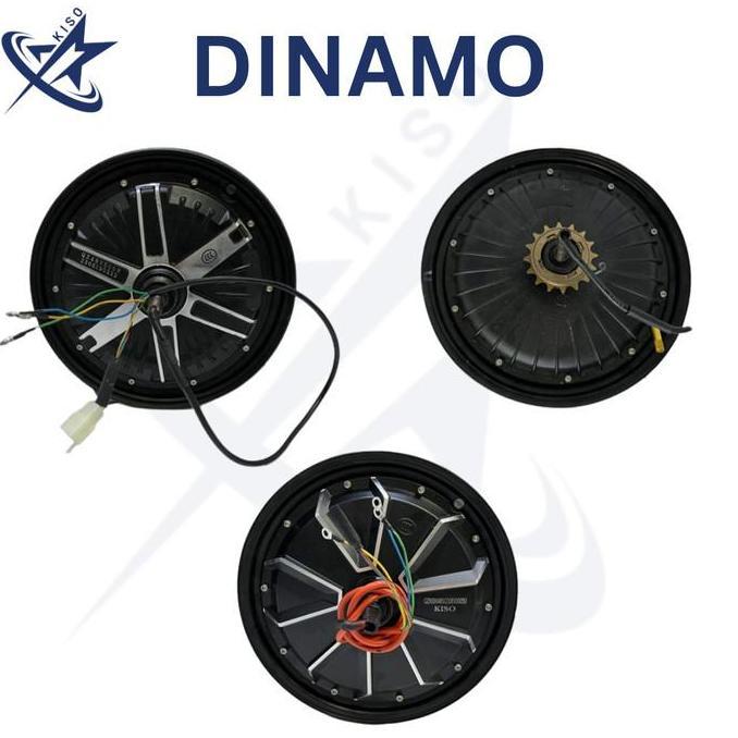 Kiso Dinamo DINAMO 500W 1000W 600W Sepeda Listrik - 500W-NO Tromol Sg