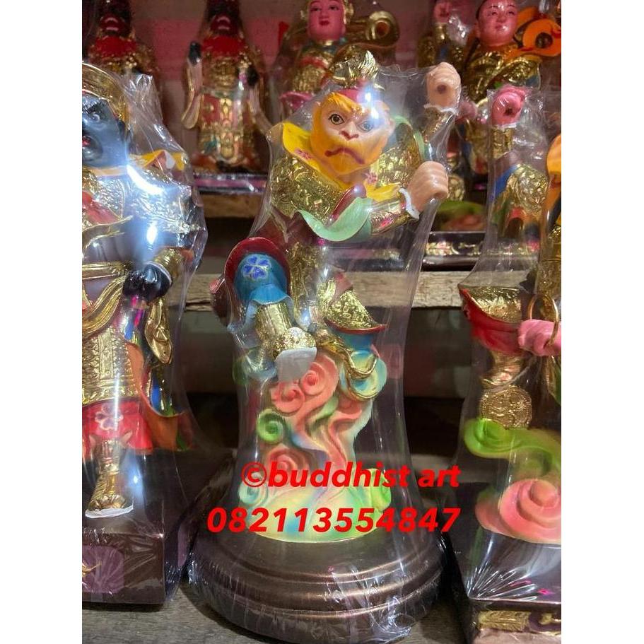 Patung dewa sun gokong taising taisingkong kera sakti 8 inch