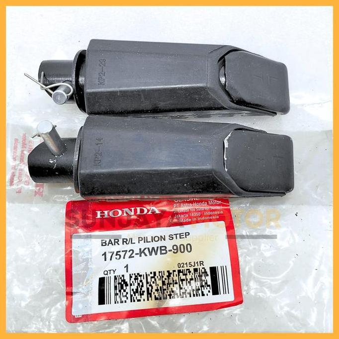 Crestinshop55 - Bastep Belakang Kwb Footstep Belakang Pijakan Kaki Original Honda Beat Fi Vario 110 
