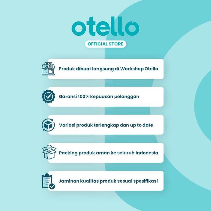 Otello Signage No Smoking Signage Board Acrylic Papan Gantung Akrilik