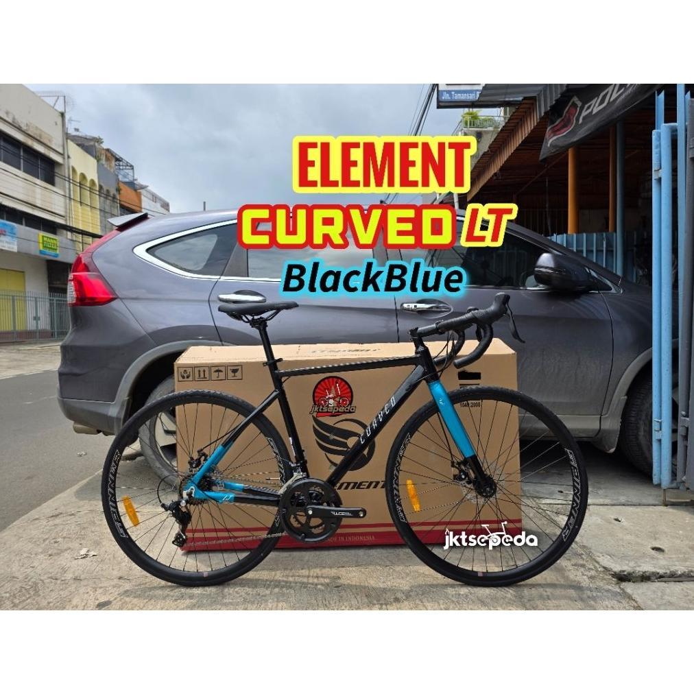 Sepeda Roadbike Element Curved LT Alloy 700c Ready stock