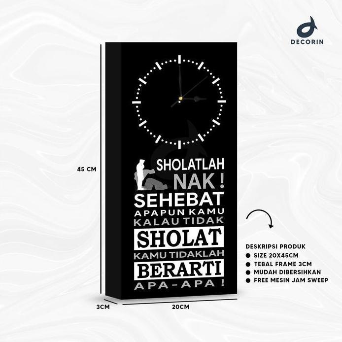 Jam Dinding Pitbox Quotes Kata Kata Motivasi - Dekorasi Kamar Aesthetic - Decorin