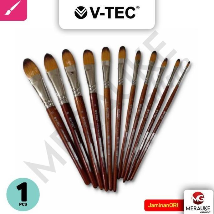 Kuas Lukis V-TEC Type 210FB Filbert