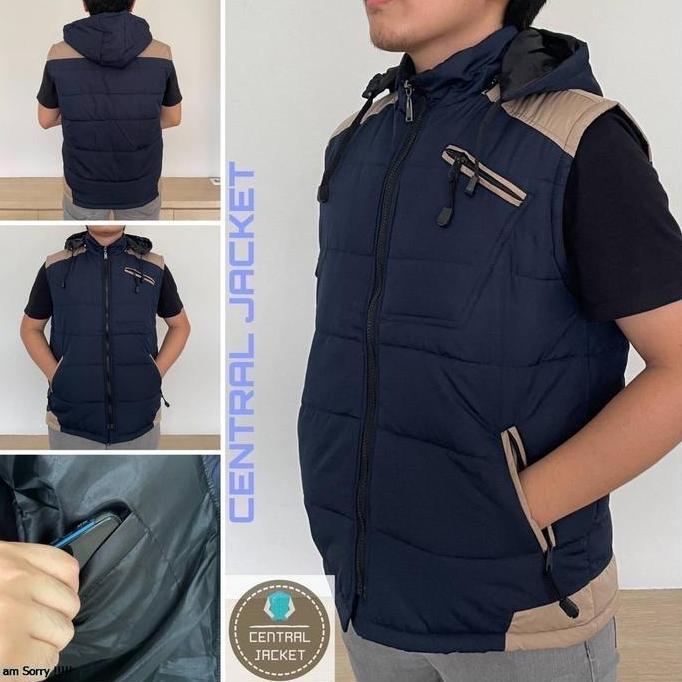 ROMPI PARASUT PRIA UKURAN JUMBO - JAKET ROMPI MOTOR WATERPROOF
