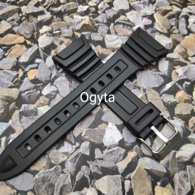 Ready Tali Jam Tangan Tali Karet Tali Casio W-96H Casio W 96H Non Original