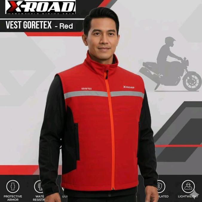 Xroad Rompi Cool Active Goretex Motor Touring Outdoor Tahan Angin Dan Air