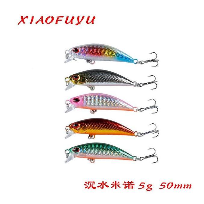 Umpan Minnow Sinking 5g/5cm Lure Minnow UL MN198