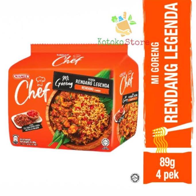 Mamee Chef Tom Yam Thai Lontong Laksa Kari Ayam Pedas Shitake / Mie Instant Mamee Chef 1 Pack