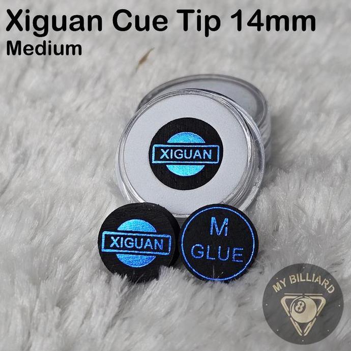Cue Tip xiguan Crystal diamond Onyx master cue tip 14mm Pool billiard stick xi guan import