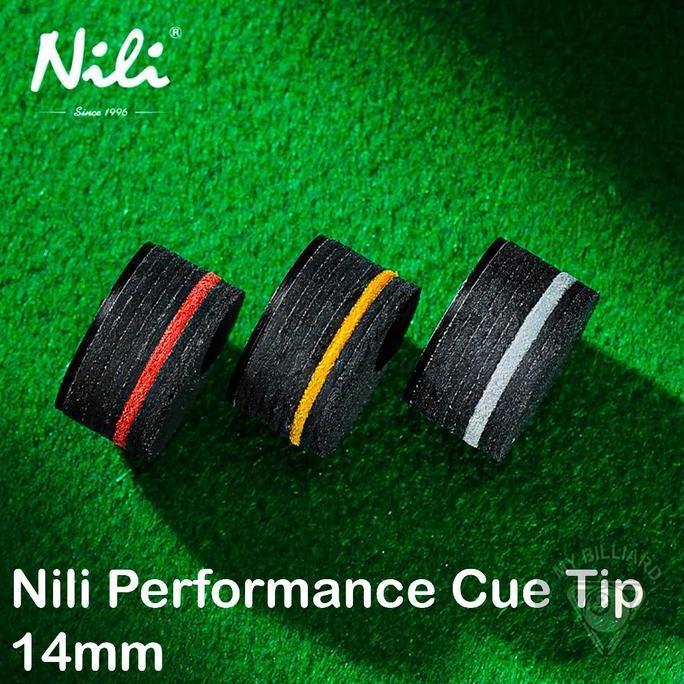 Cue Tip Nili Performance Cue Tip 14mm - Master Cue Tip Stick Billiard